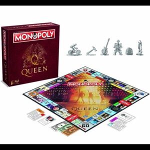 Factory sealed 2021 Queen the rock group monopoly board game Mercury USAopoly.
